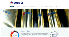Desktop Screenshot of cordel.ind.br